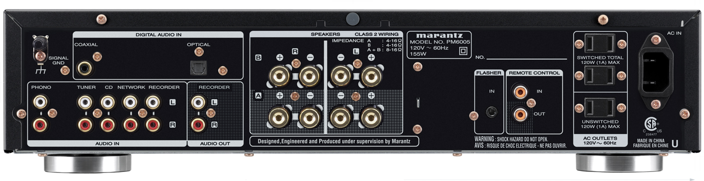 Marantz Integrated Amplifier PM6005/B (Black)