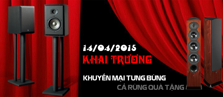 Long Audio chính thức khai trương showroom tại 67C Hai Bà Trưng - Ngày 14/04/2015